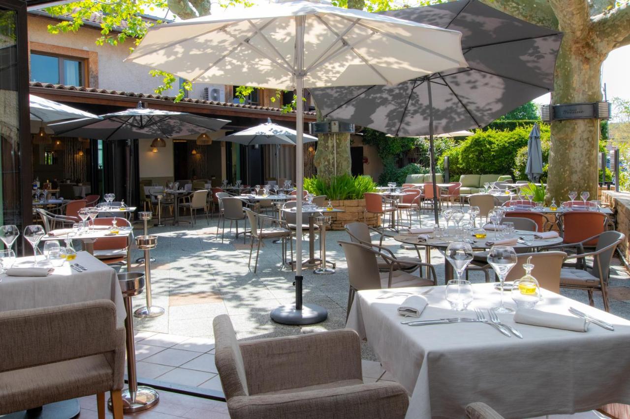 Logis Hotel Tante Yvonne & Son Restaurant Semi-Gastronomique - Lyon Nord Quincieux Dış mekan fotoğraf