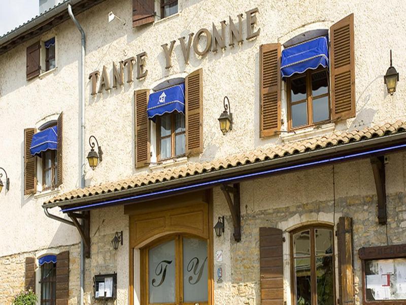 Logis Hotel Tante Yvonne & Son Restaurant Semi-Gastronomique - Lyon Nord Quincieux Dış mekan fotoğraf
