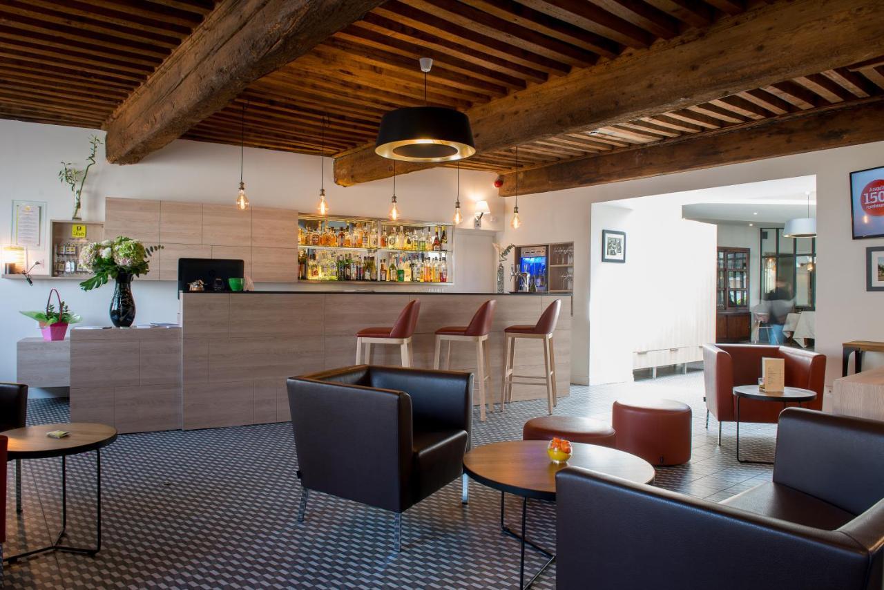 Logis Hotel Tante Yvonne & Son Restaurant Semi-Gastronomique - Lyon Nord Quincieux Dış mekan fotoğraf